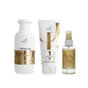 Pack para Cabello Seco Wella Oil Reflections: Shampoo 250 ml + Acondicionador 200 ml + Luxe Oil 100 ml
