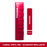 Set Maybelline Máscara Sky High + Labial Superstay Vinyl Ink Wicked