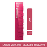 Set Maybelline Máscara Sky High + Labial Superstay Vinyl Ink Coy