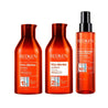 Pack para Cabello con Frizz Redken Frizz Dismiss Shampoo 300 ml + Acondicionador 300 ml + Aceite Instant Deflate 125 ml