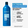 Pack Para Cabello Dañado Redken Extreme Shampoo 1000 ml + Acondicionador 1000 ml + Mascarilla 250 ml