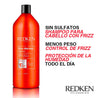 Pack Redken Frizz Dismiss Shampoo 1000 ml + Acondicionador 1000 ml + Mascarilla 250 ml