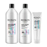 Pack Para Cabello Dañado Redken Acidic Bonding Concentrate Shampoo 1000 ml + Acondicionador 1000 ml + Leave in 150 ml