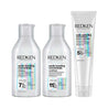 Pack Para Cabello Dañado Redken Acidic Bonding Concentrate Shampoo 300 ml + Acondicionador 300 ml + Leave In 150 ml