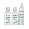 Pack Para Cabello Dañado Redken Acidic Bonding Concentrate: Shampoo 300 ml + Acondicionador 300 ml + Sellador de cutícula 250 ml