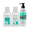 Pack Para Cabello Rizado Redken Acidic Bonding Curls Shampoo 300 ml + Acondicionador 300 ml + Crema Hidratante 250 ml